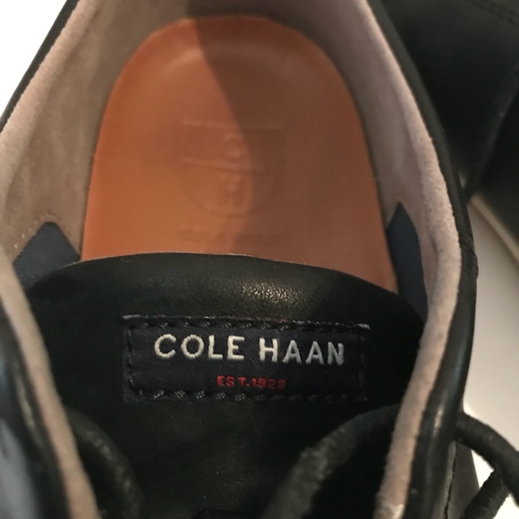 Cole Haan Black Trafton Luxe Cap Toe Sneaker - Picture 6 of 8